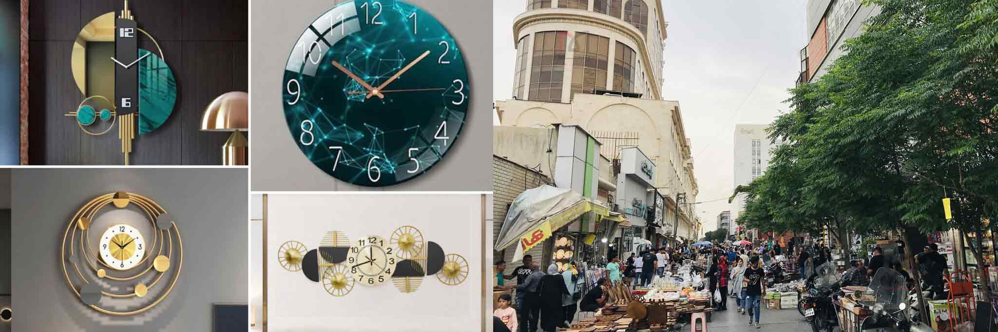 بورس ساعت دیواری شوش